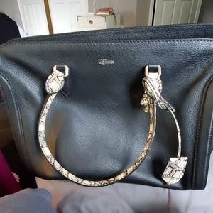 Alexander McQueen Leather Satchel with Dust bag